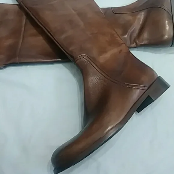Anthropologie Miss Albright Leather Boots