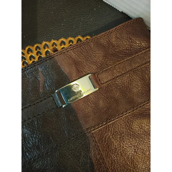 Antonio Milani Leather Riding Boots Size 10M