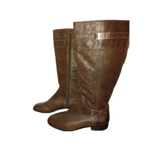 Antonio Milani Leather Riding Boots Size 10M