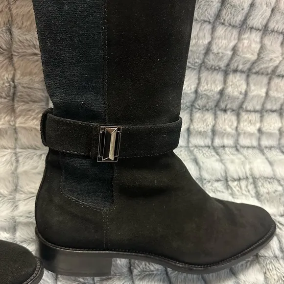Aquatalia Giada Suede Tall Under The Knee Boots