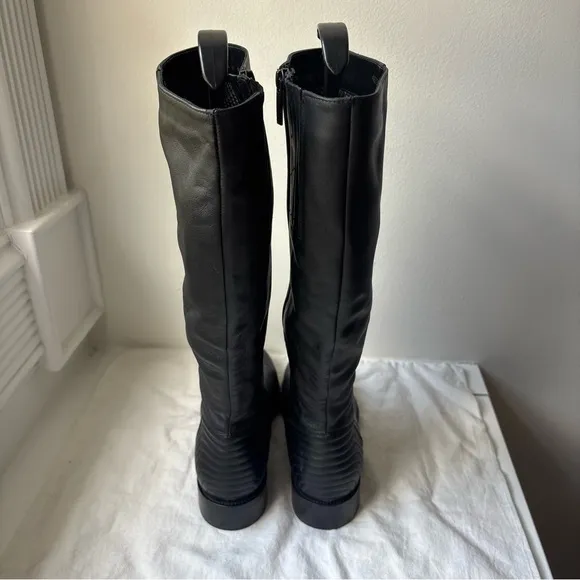 Aquatalia Nathalia Water Resistant Knee High Boots Sz 8
