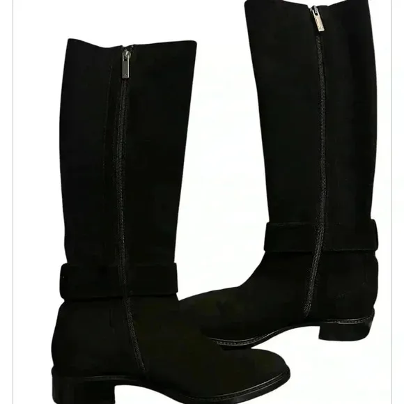 Aquatalia suede Giada riding boots