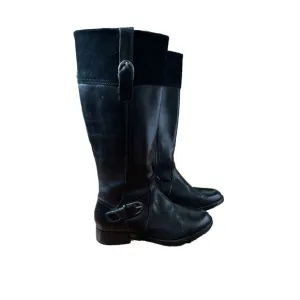Ariat Boots York Old West Black‎ Women's SZ US 6.5 Riding Leather  10014286 A9