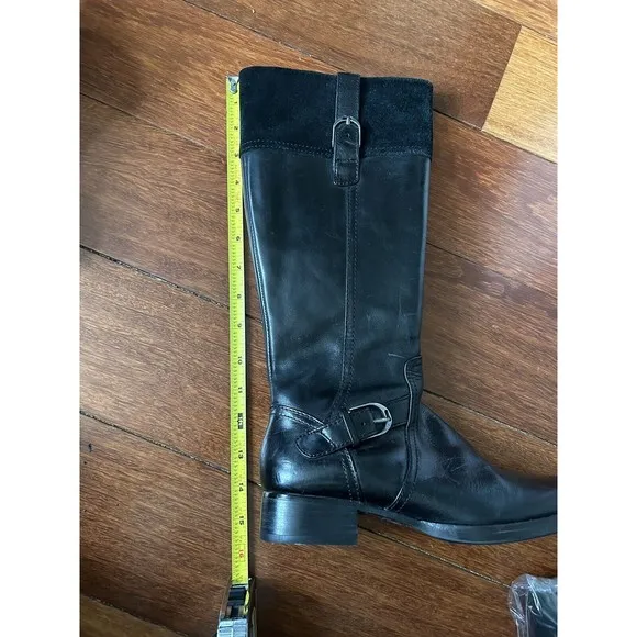 Ariat Boots York Old West Black‎ Women's SZ US 6.5 Riding Leather  10014286 A9