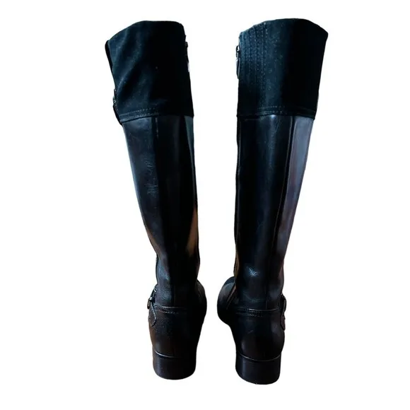 Ariat Boots York Old West Black‎ Women's SZ US 6.5 Riding Leather  10014286 A9