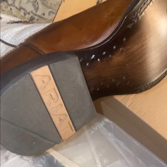 Ariat Flag Design Cowboy Boots