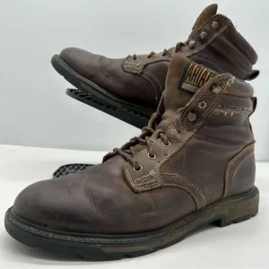 Ariat Groundbreaker Mens 10.5 D 6” Work Boots Leather Utility Waterproof
