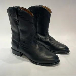 Ariat Heritage 35501 Cowboy Boots Mens 11.5D Black Leather Western Workwear Shin
