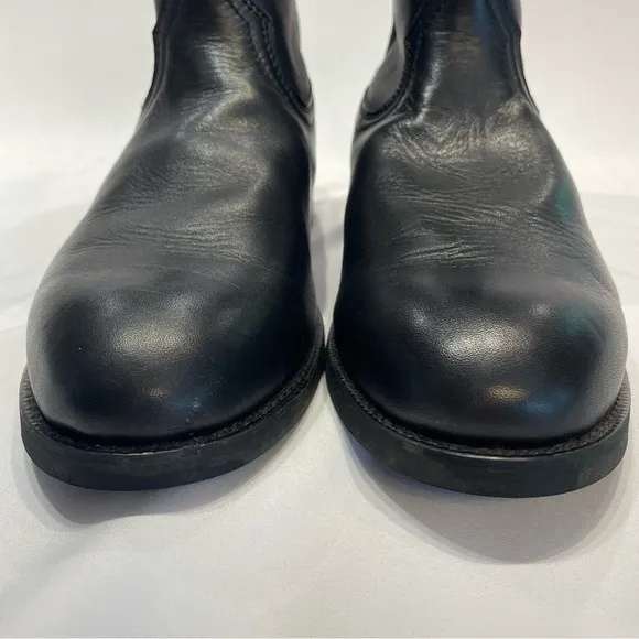 Ariat Heritage 35501 Cowboy Boots Mens 11.5D Black Leather Western Workwear Shin