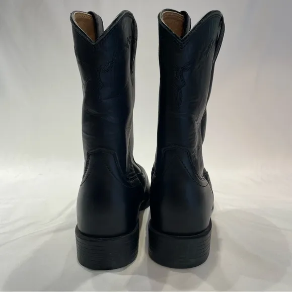 Ariat Heritage 35501 Cowboy Boots Mens 11.5D Black Leather Western Workwear Shin