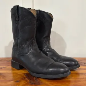 Ariat Heritage Roper Black Western Boots