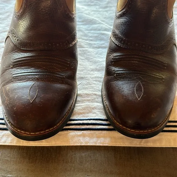 Ariat Heritage Stockman Western Boots Men’s Size US 10.5 EE Brown 10002252