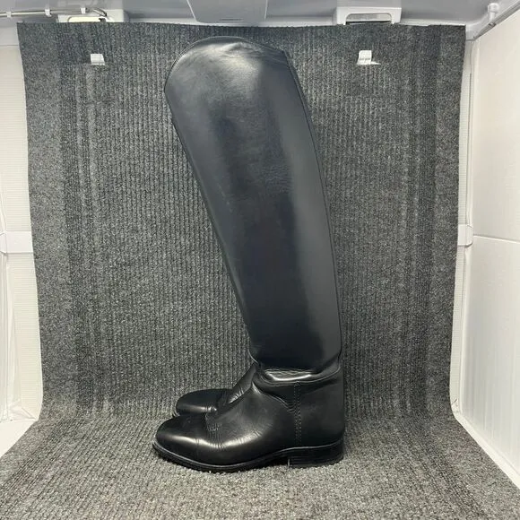 Ariat Maestro Tall Riding Boots Knee High Calf Leather Black Italy Women’s 7.5