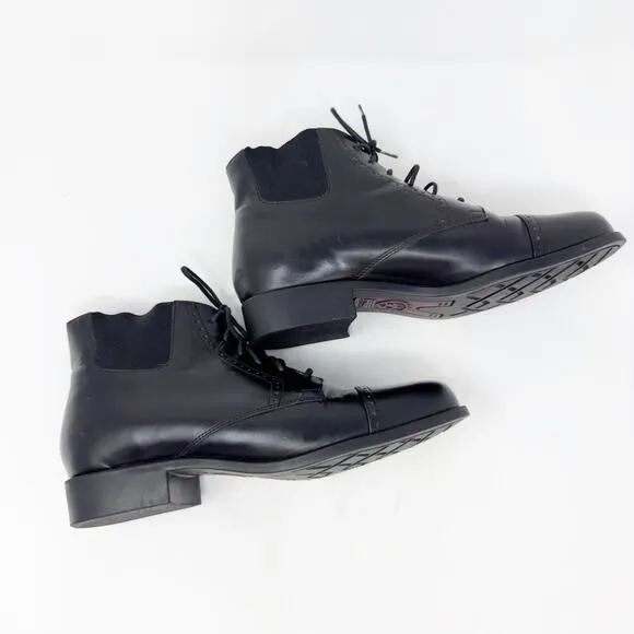Ariat Metcalf Black Leather Paddock Boots size 8M