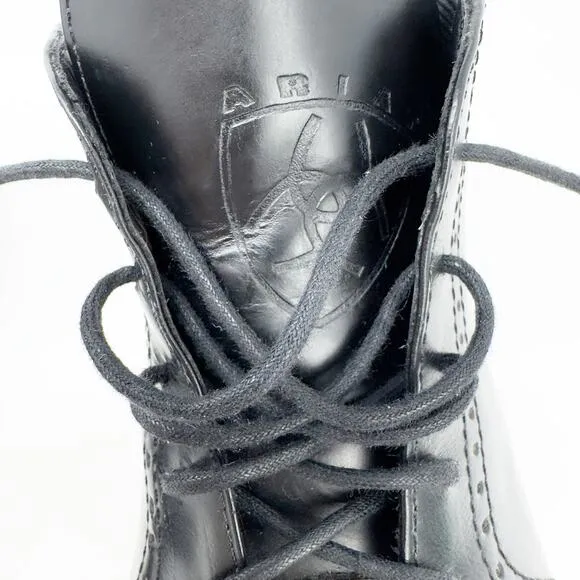 Ariat Metcalf Black Leather Paddock Boots size 8M