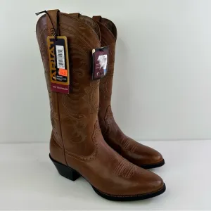 Ariat Women's Magnolia 10010971 Brown Leather Cowgirl Western Boots - Size 6B
