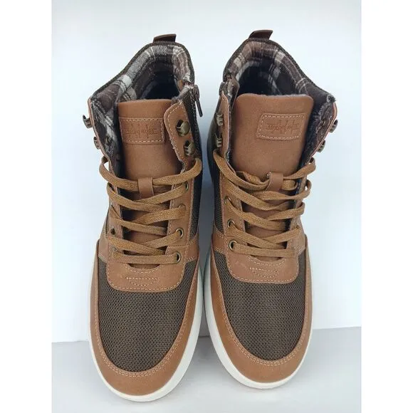 Ashford Hayes Eastside Boots Men's Size 9.5M Synthetic Leather Mesh 0471144 New