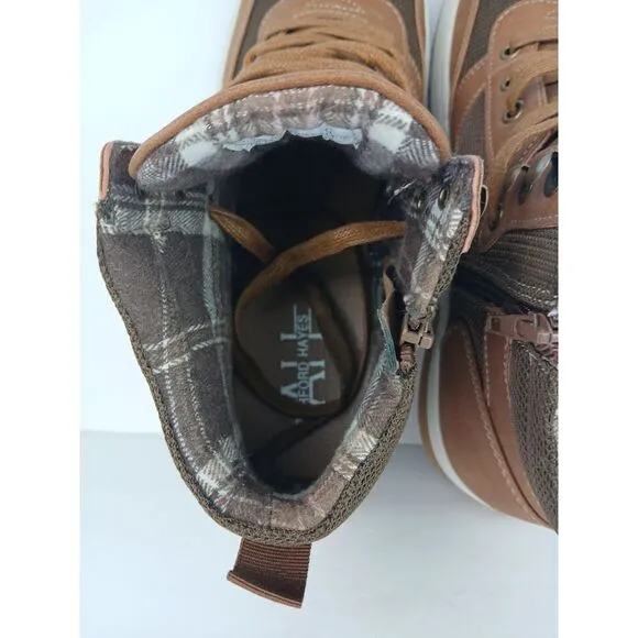 Ashford Hayes Eastside Boots Men's Size 9.5M Synthetic Leather Mesh 0471144 New