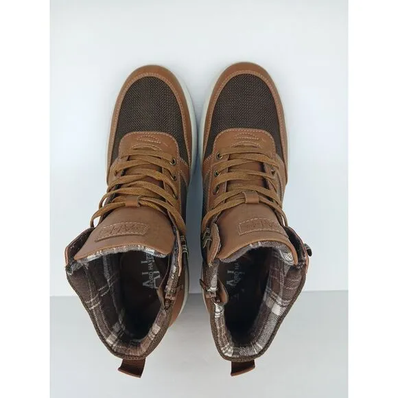 Ashford Hayes Eastside Boots Men's Size 9.5M Synthetic Leather Mesh 0471144 New