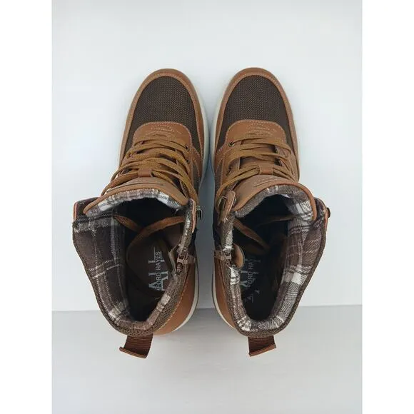 Ashford Hayes Eastside Boots Men's Size 9.5M Synthetic Leather Mesh 0471144 New