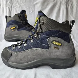 Asolo FSN 55 GTX Men's Gore-Tex Hiking Boots Gray/Blue Size 8