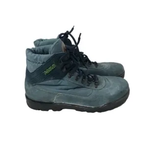 Asolo Gore Tex Hiking Boots Mens size 8.5 MMBlue teal , vibram soles