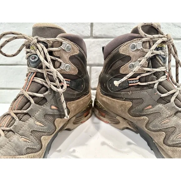Asolo Men's Hiking Boots Gore-Tex Tan Suede Activewear Boots Size 10