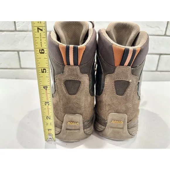 Asolo Men's Hiking Boots Gore-Tex Tan Suede Activewear Boots Size 10