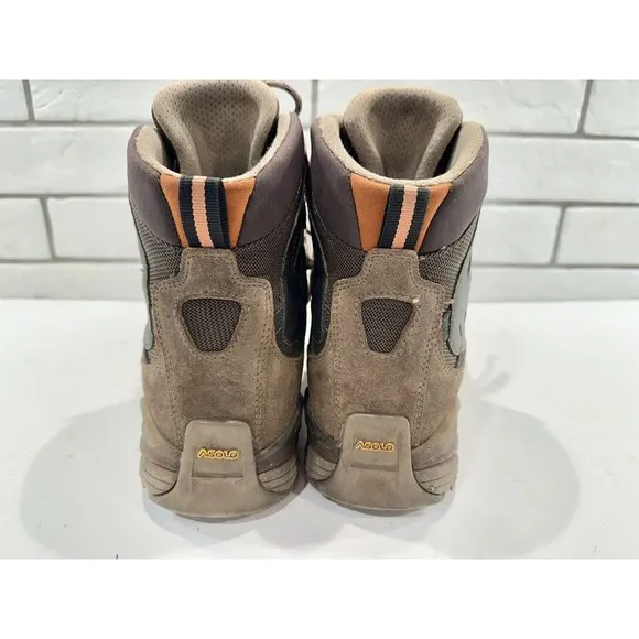 Asolo Men's Hiking Boots Gore-Tex Tan Suede Activewear Boots Size 10