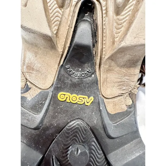 Asolo Men's Hiking Boots Gore-Tex Tan Suede Activewear Boots Size 10
