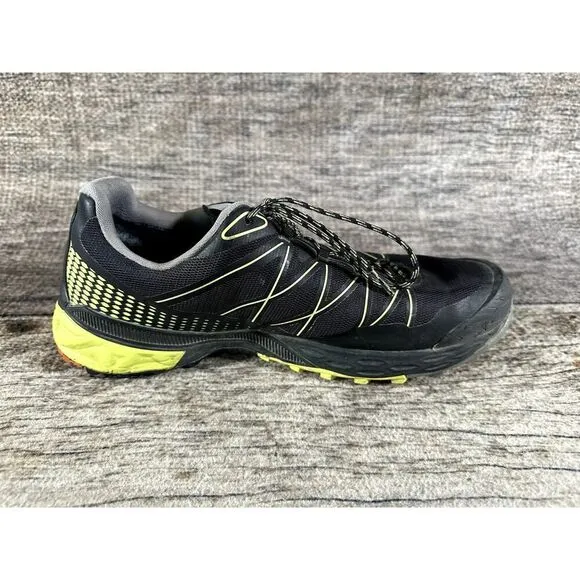 Asolo Men's Tahoe Mid GTX Gore-tex Hiking Boots Size 9.5 Black Yellow