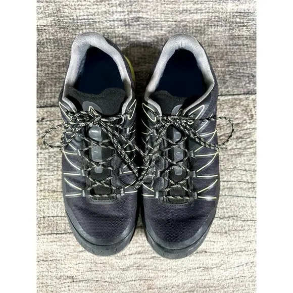 Asolo Men's Tahoe Mid GTX Gore-tex Hiking Boots Size 9.5 Black Yellow