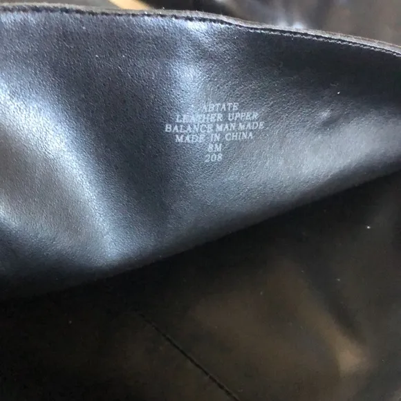 Audrey Brooke talk black leather stiletto boots Size 8 brand new