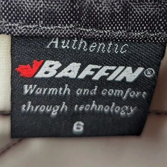 Baffin Cheree Junior kids snow winter boots insulated size 6