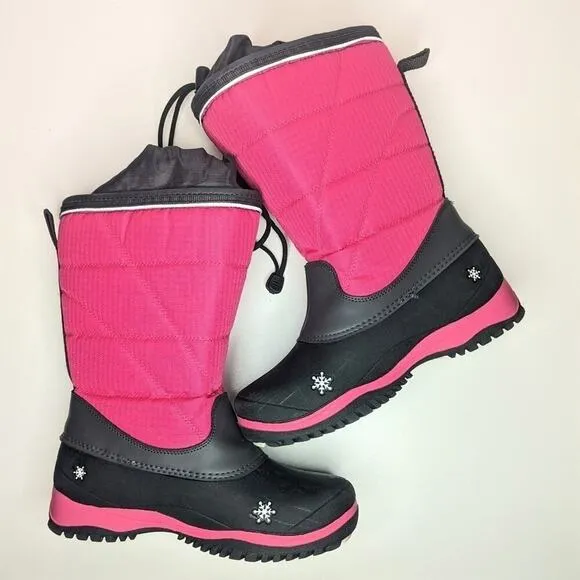 Baffin Cheree Junior kids snow winter boots insulated size 6