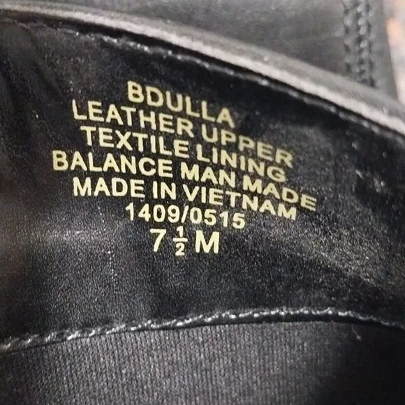 BANDOLINO BDulla Leather Boots...SIZE 7.5 M