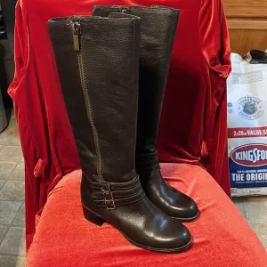 Bandolino brown leather tall boots