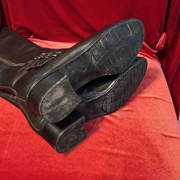 Bandolino brown leather tall boots