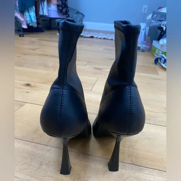 Bar III Black heeled boots, Elegant Black Ankle Boots