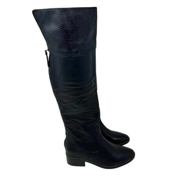 Bare Traps Faux Leather Marcela Over The Knee Boot 7.5