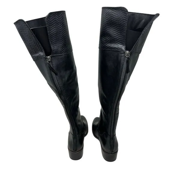 Bare Traps Faux Leather Marcela Over The Knee Boot 7.5