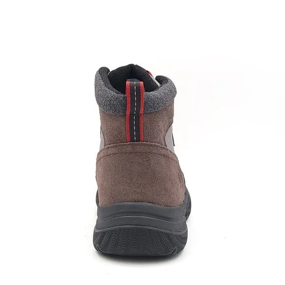Bass Outdoor Men Hiking Boots Field Alpine 2 Size US 8 Brown Waterproof Suede
