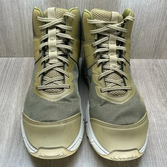 Bates Work Boots Mens Sz 13 Jumpstart Mid Energybound Carbon Safety Toe Green