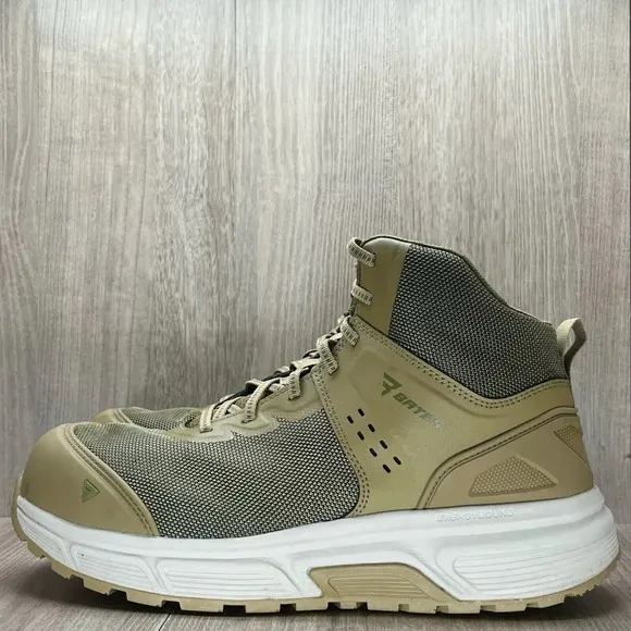 Bates Work Boots Mens Sz 13 Jumpstart Mid Energybound Carbon Safety Toe Green