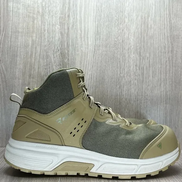 Bates Work Boots Mens Sz 13 Jumpstart Mid Energybound Carbon Safety Toe Green