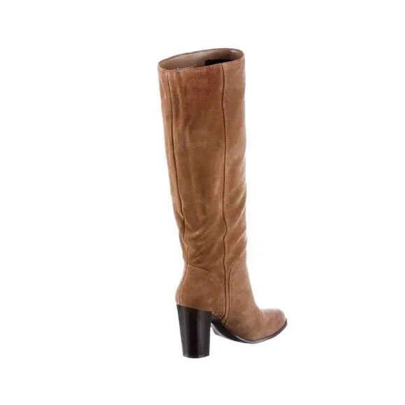 BCBGENERATION Wish Suede Straight Leg Boots.