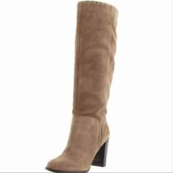 BCBGENERATION Wish Suede Straight Leg Boots.