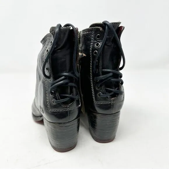 BED STU Xena Black Rustic Boots NWT in Size 6