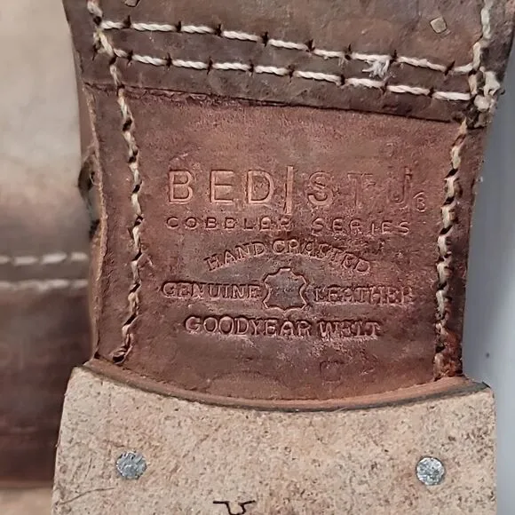 Bed Stu Cambridge Tan Leather  Knee High Boots