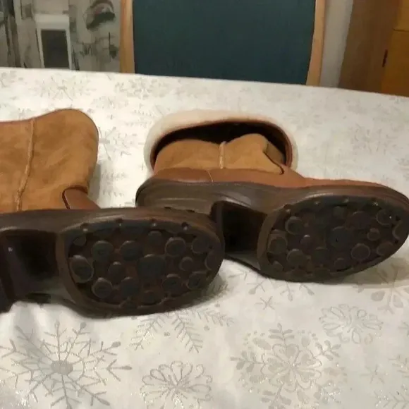 Bionica Rumer leather wheeling fold over boots